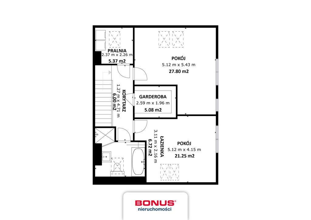 Gumieńce komfortowy 4 pok. apartament z garażem (13)