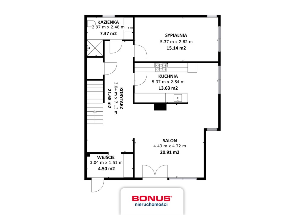 Gumieńce komfortowy 4 pok. apartament z garażem (5)