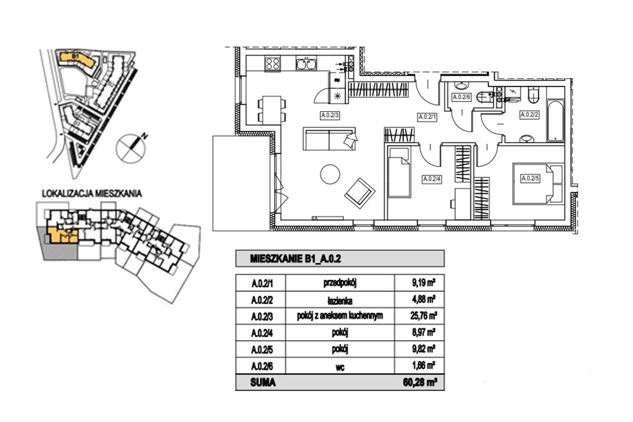 Warszewo, 60m2 z ogródkiem przy stawie (2)