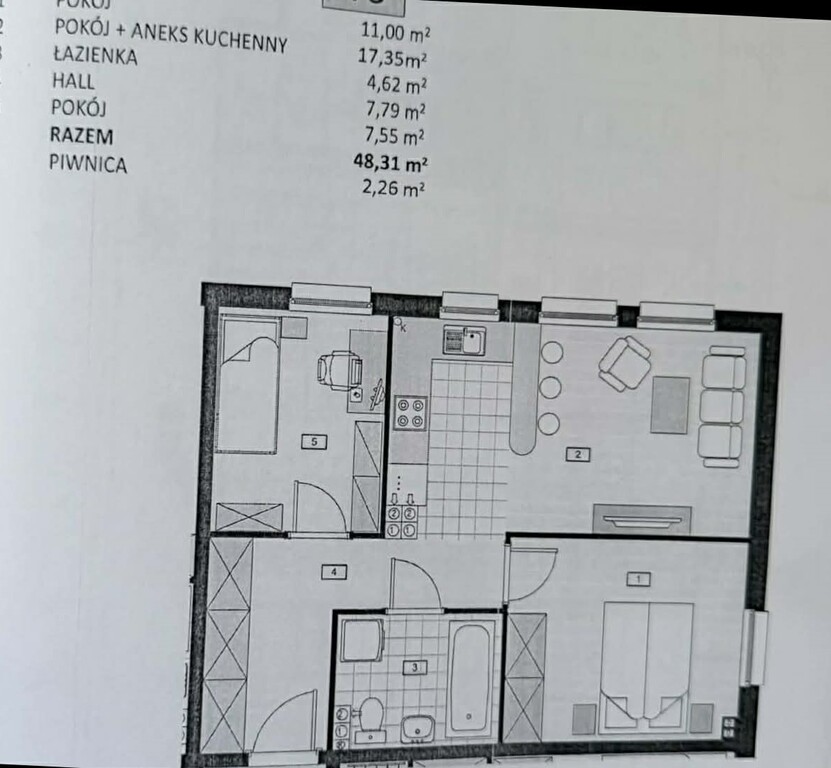 stylowe 3 pokoje , komfort i przestrzeń , Szczecin (9)