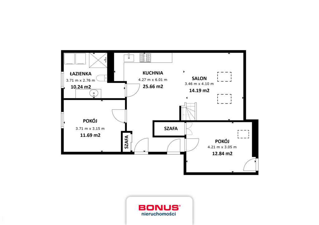 Mieszkanie 109 m2 4 pokoje 3 garderoby, balkon (4)