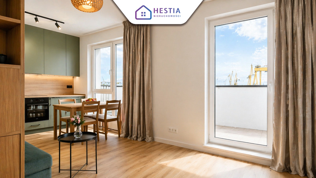 Kawalerka z widokiem na stocznię | Taras | Garaż (2)