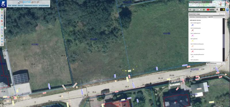 Działka bud. z lasem, widok na rzekę, Krzywopłoty (5)