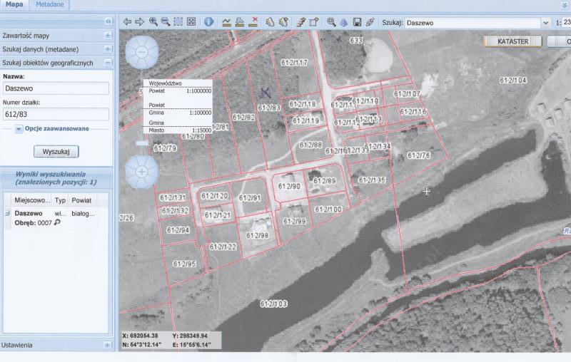Działka bud. z lasem, widok na rzekę, Krzywopłoty (7)