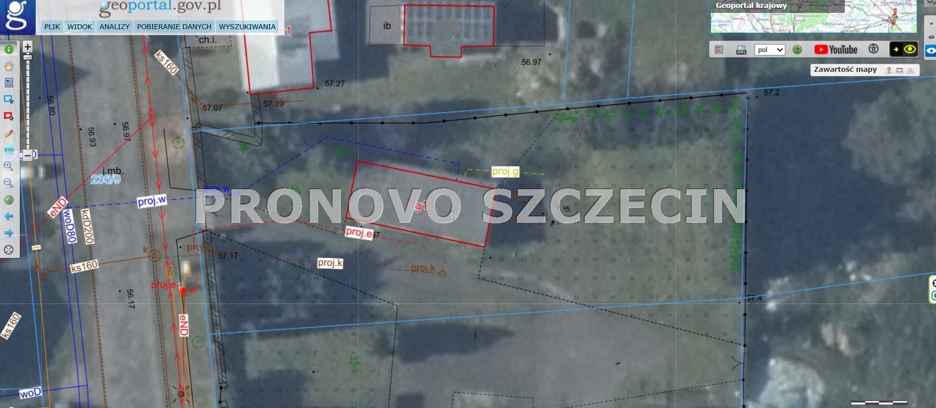 Sulino, gmina Marianowo, nieruchomość z budynkiem (2)