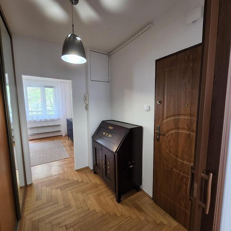 Centrum, 2 pokoje na parterze z dużym balkonem. (7)