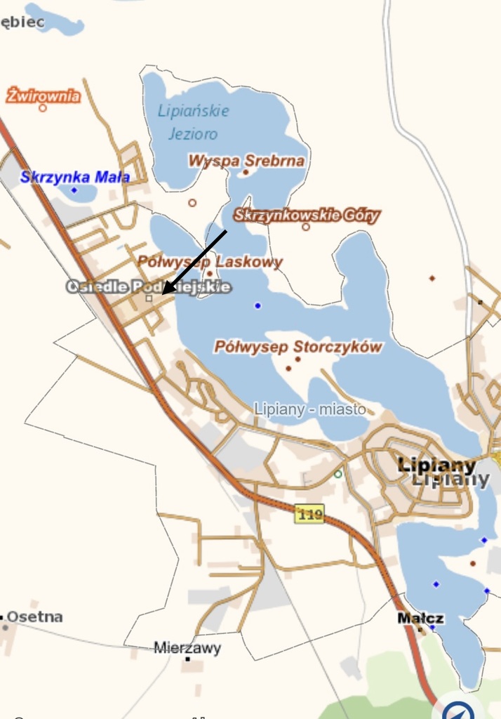 Działka budowlana z linią brzegową jeziora (3)