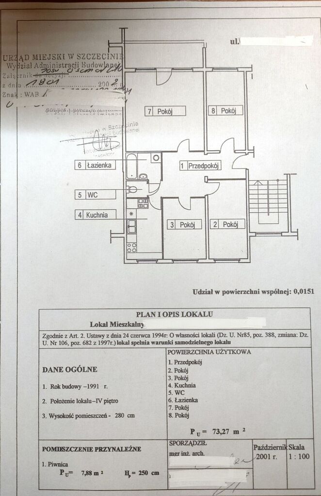 Na sprzedaż 4 pokojowe 73m2 z balkonem Płonia (17)