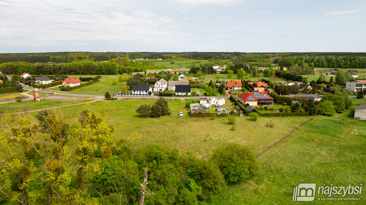 Goleniów-  Żdżary działka 1591 m2  budowlana z WZ (3)