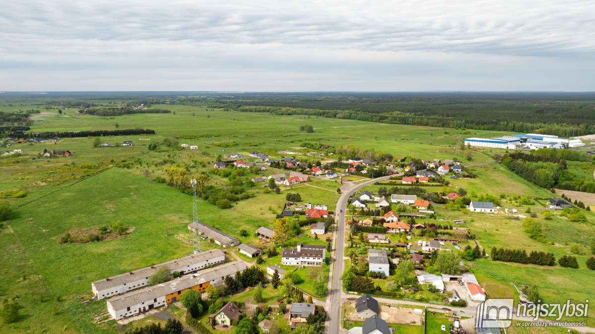 Goleniów-  Żdżary działka 1591 m2  budowlana z WZ (9)
