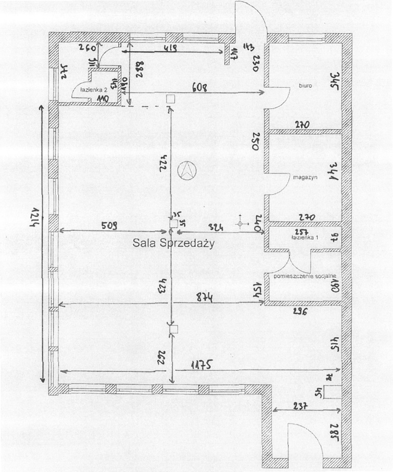 Lokal w dobrej lokalizacji, pow. 164 m2, Stargard (9)