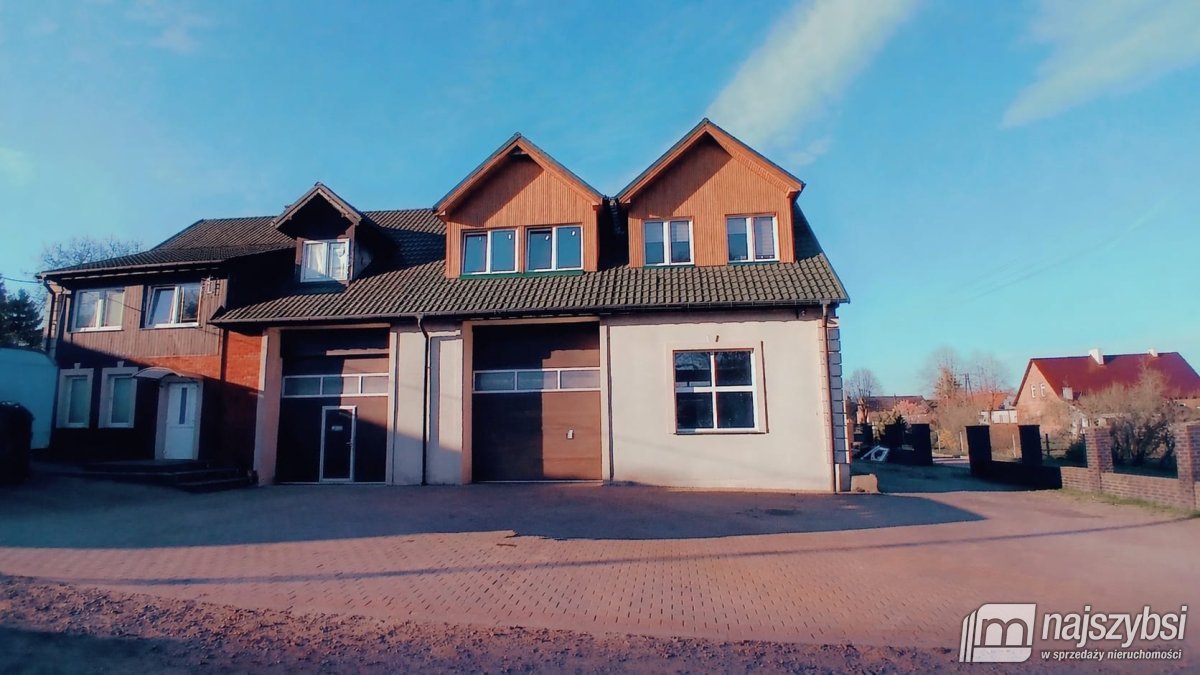 WĘGORZYCE-DOM Z WARSZTATEM SAMOCHODOWYM, HALĄ (1)