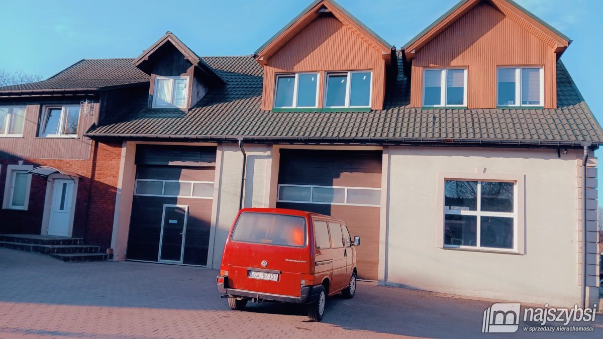 WĘGORZYCE-DOM Z WARSZTATEM SAMOCHODOWYM, HALĄ (31)