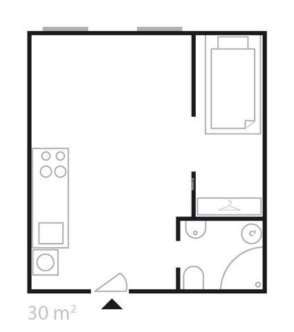NOWE 2 POKOJE W CENTRUM, UMEBLOWANE (2)
