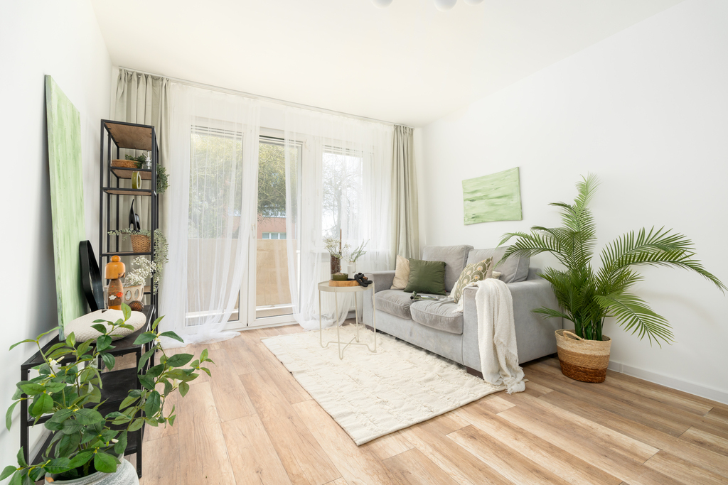 2 pokoje | 46 m2 | balkon | parter | Rugiańska (1)