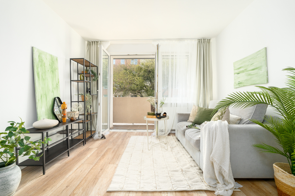 2 pokoje | 46 m2 | balkon | parter | Rugiańska (2)