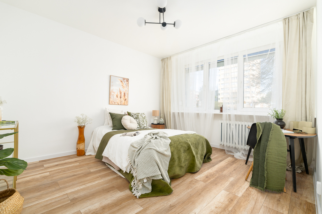 2 pokoje | 46 m2 | balkon | parter | Rugiańska (6)