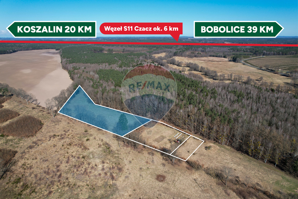 Działka rolna z potencjałem zabudowy - Słonino (2)
