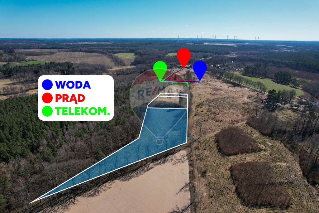 Działka rolna z potencjałem zabudowy - Słonino (4)