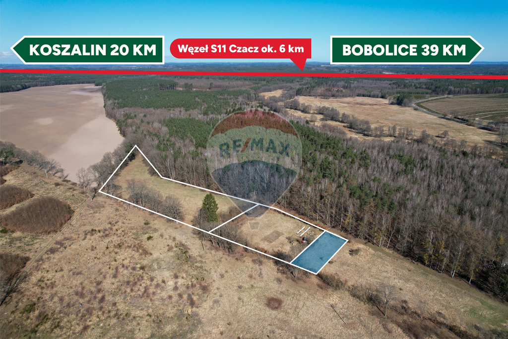 Działka rolna z potencjałem zabudowy - Słonino (4)