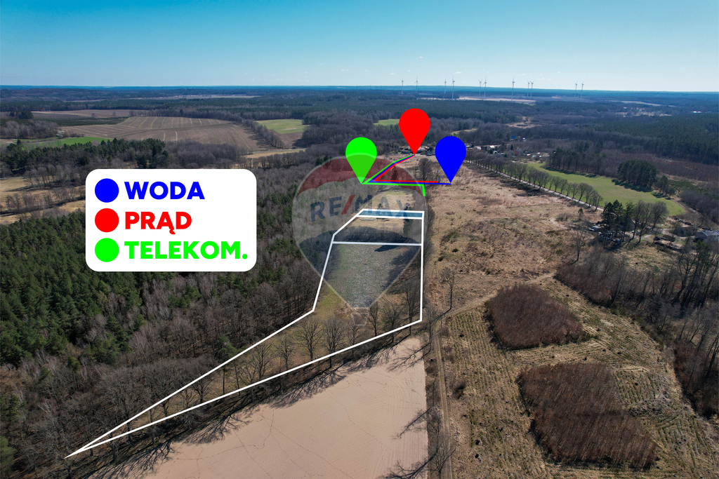 Działka rolna z potencjałem zabudowy - Słonino (5)