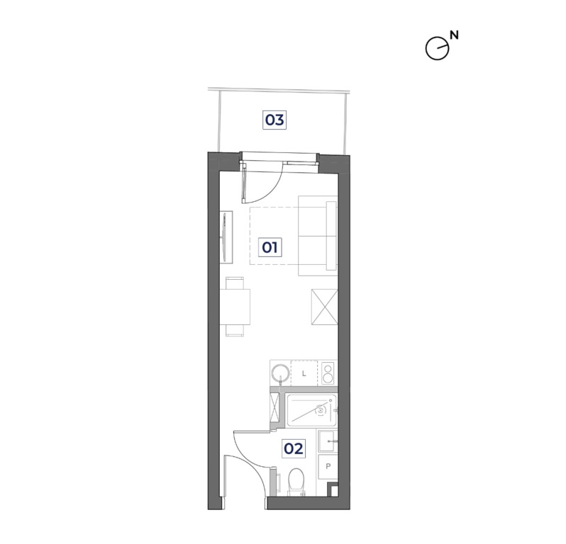 Apartament inwestycyjny - Grand Bulwar, Łasztownia (21)