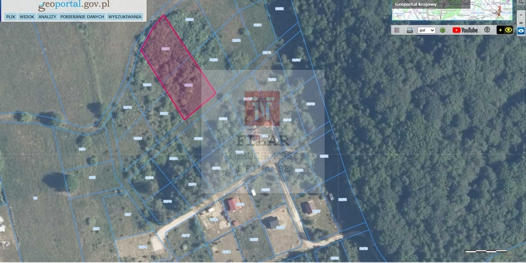 Działka rekreacyjna blisko jeziora (2)