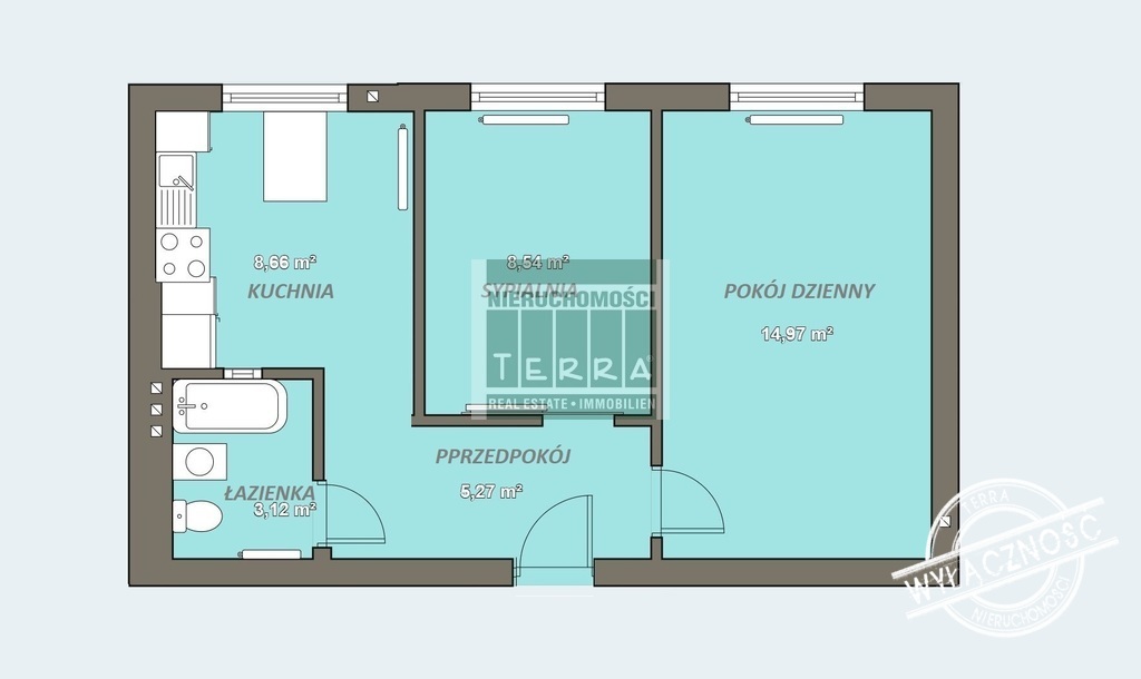 Mieszkanie z widokiem na korony drzew (2)