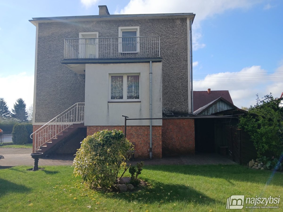 Nowogard- dom z budynkiem usługowym oraz dochodem (10)