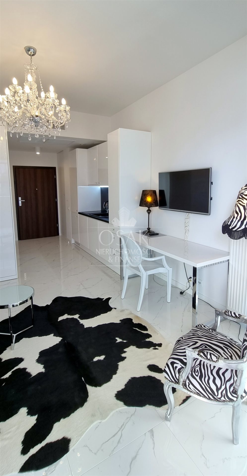 Luksusowy 1 pok. apartament z loggią - Hanza Tower (7)