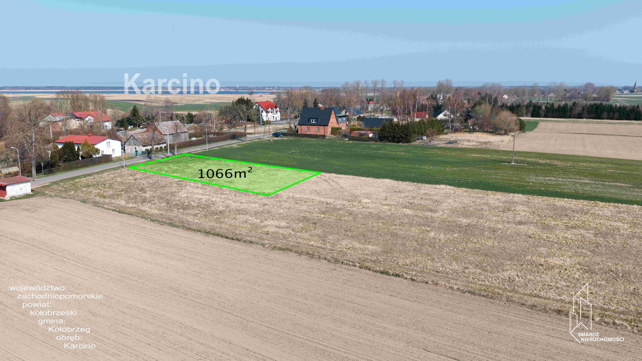 Karcino działka budowlana na sprzedaż - gmina Kołobrzeg. (30)