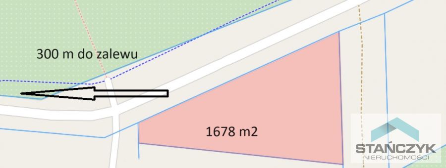 Okazja - Niepowtarzalna Działka 1678 m - 300 m do  (3)