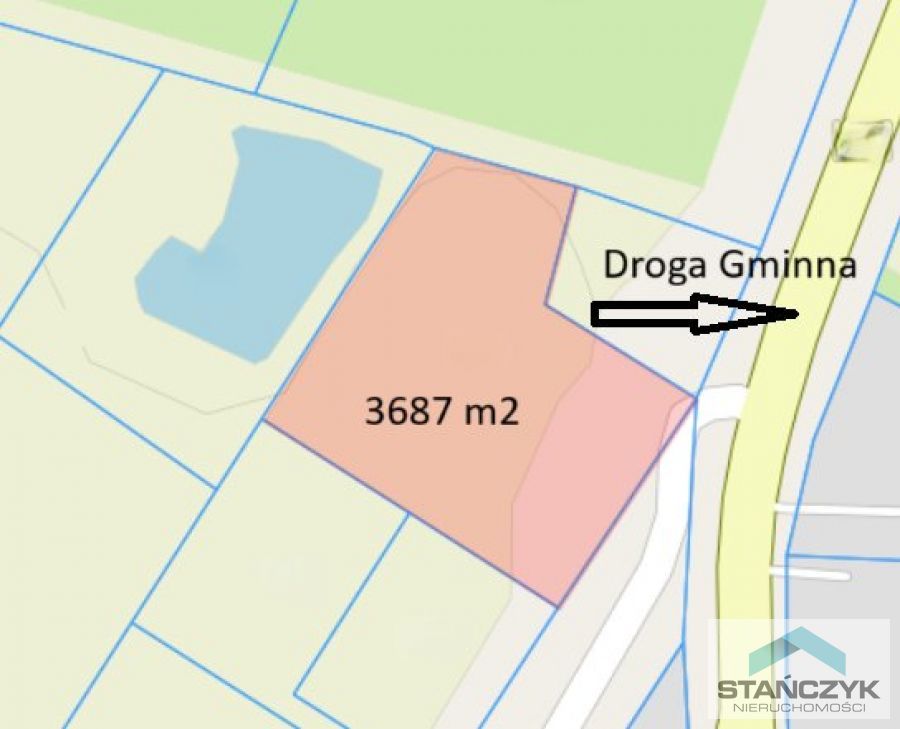 Duża Działka 3687 m2 - Blisko Morze (3)