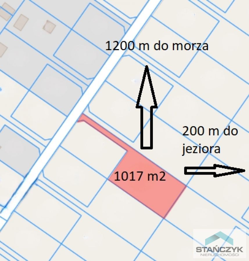 Okazja Działka Rekreacyjna 1017 m2 - Blisko Plaża  (2)