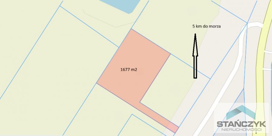 Okazja Tania Działka 1677 m2 - Blisko Morze  (2)