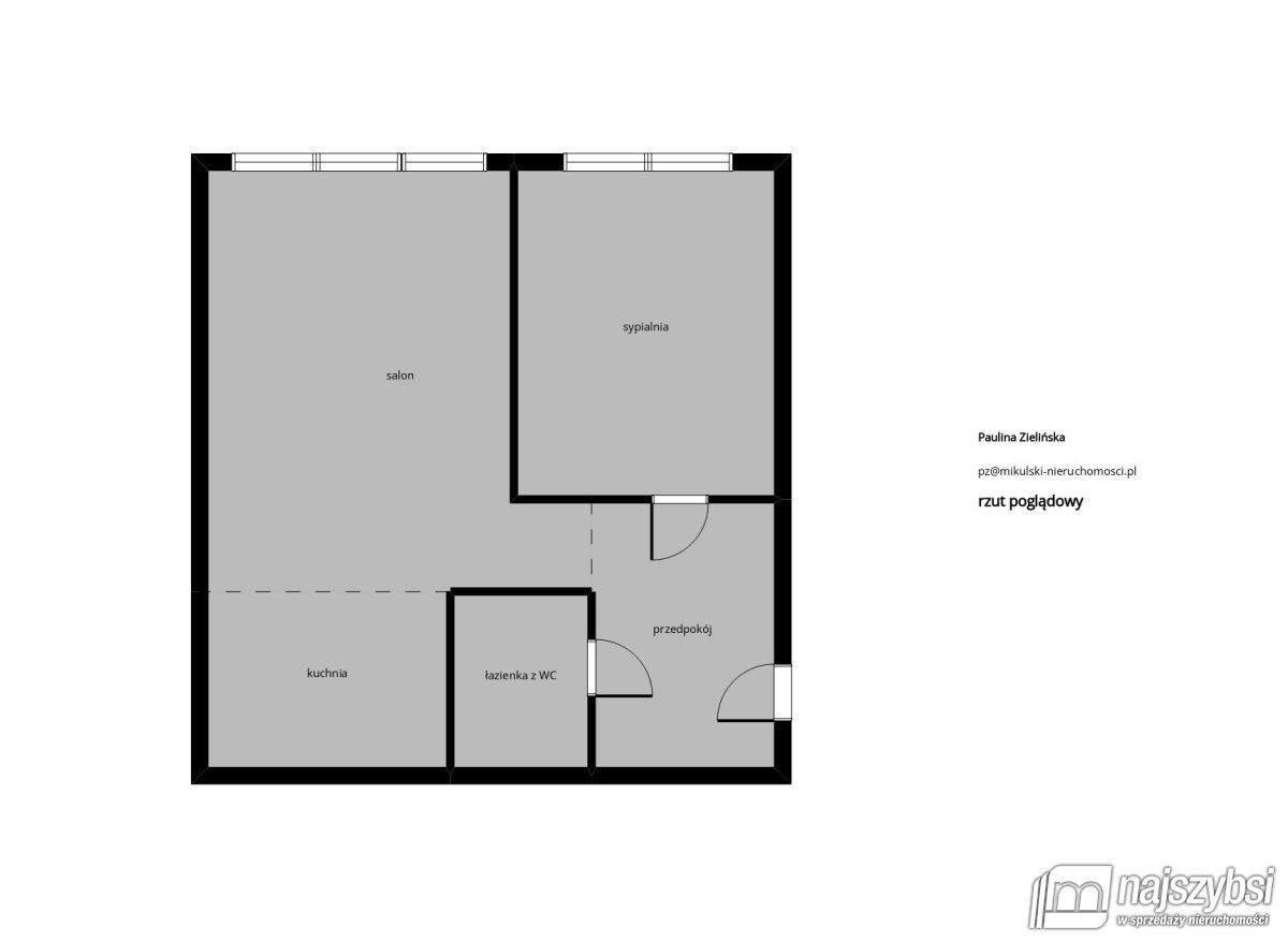 KOŁOBRZEG-MIESZKANIE 2pok. WYSOKI PARTER CENTRUM ! (10)