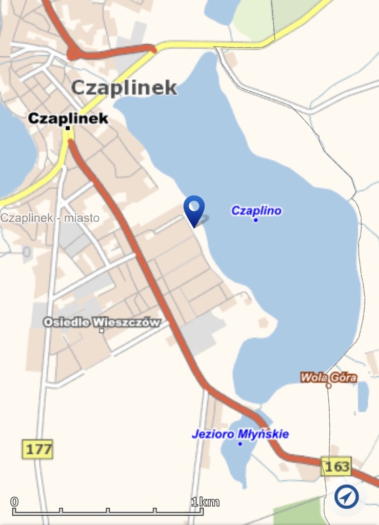 Dom przy samym jeziorze Czaplińskim (1)