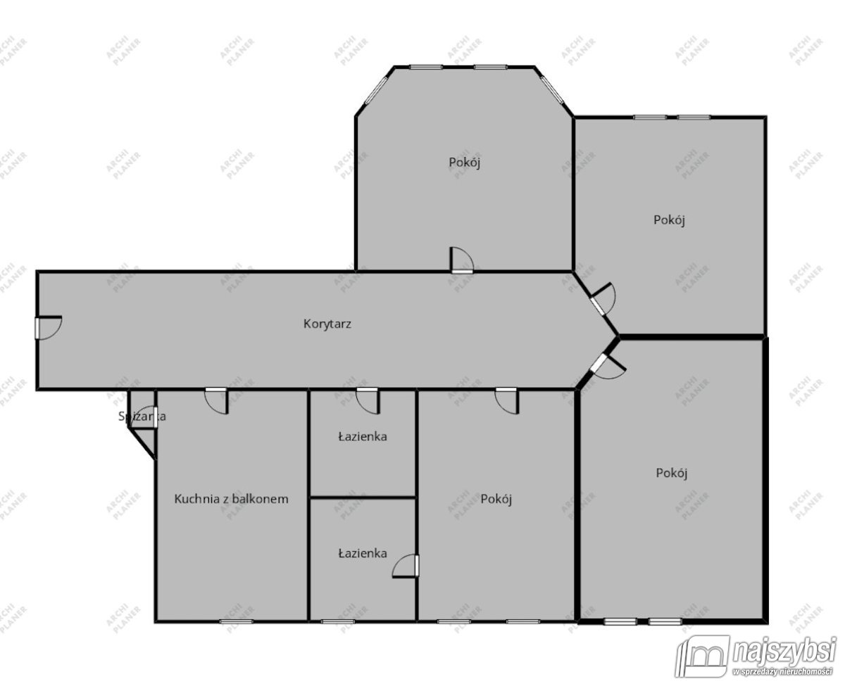Przestronne 4-pokojowe mieszkanie w kamienicy (14)
