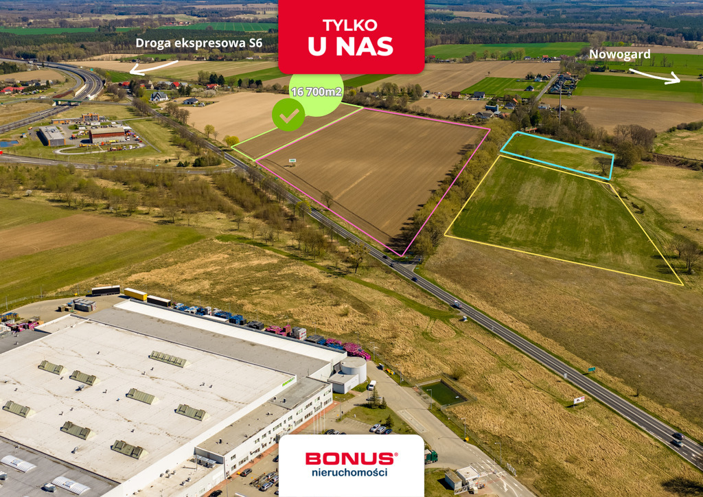 Działka usługowa przy węźle Nowogard-Wschód (1)