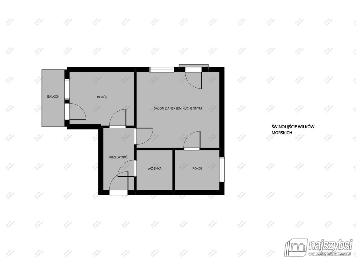 Świnoujście- mieszkanie  z widokiem na zieleń (20)