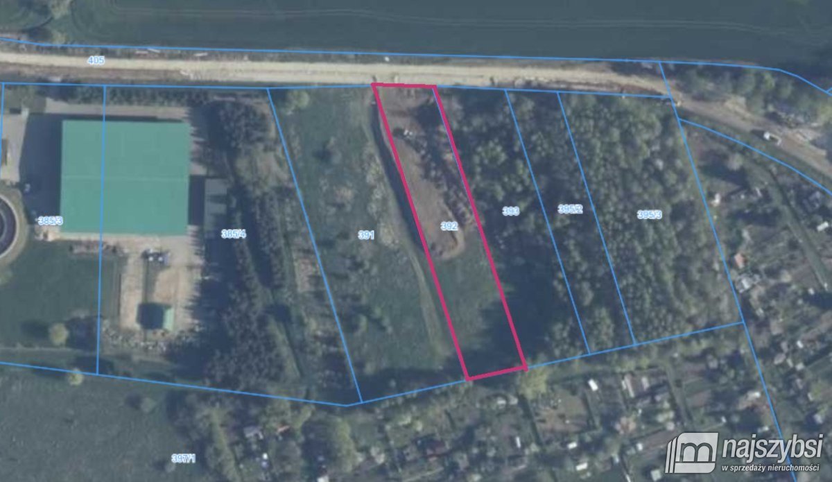 TRZEBIATÓW - PIĘKNA DZIAŁKA ROLNA O POW. 4400m2  (9)