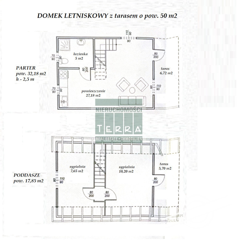 Działka budowlana z domkami nad jeziorem. (21)