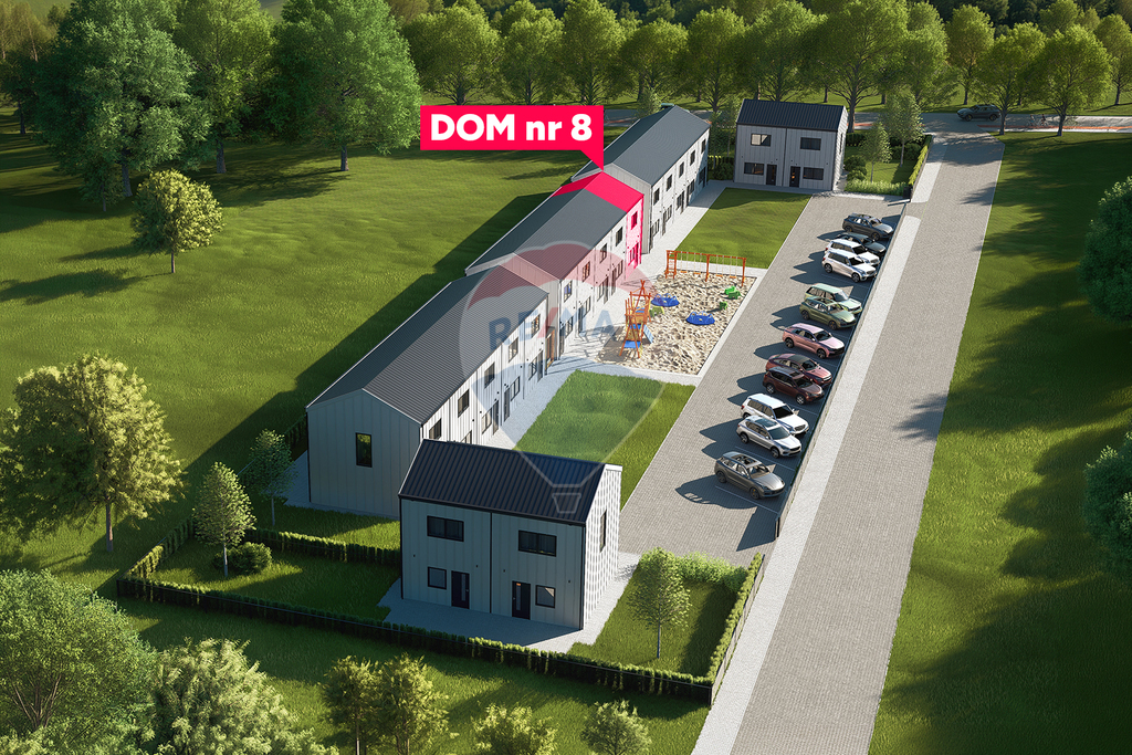 Domielno: dom nr 8 w Mielnie! (1)