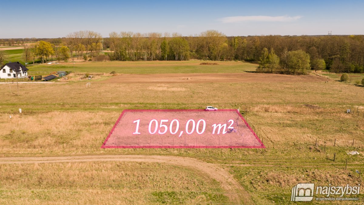 Rożnowo Nowogardzkie - działka budowlana 1050 m2  (1)