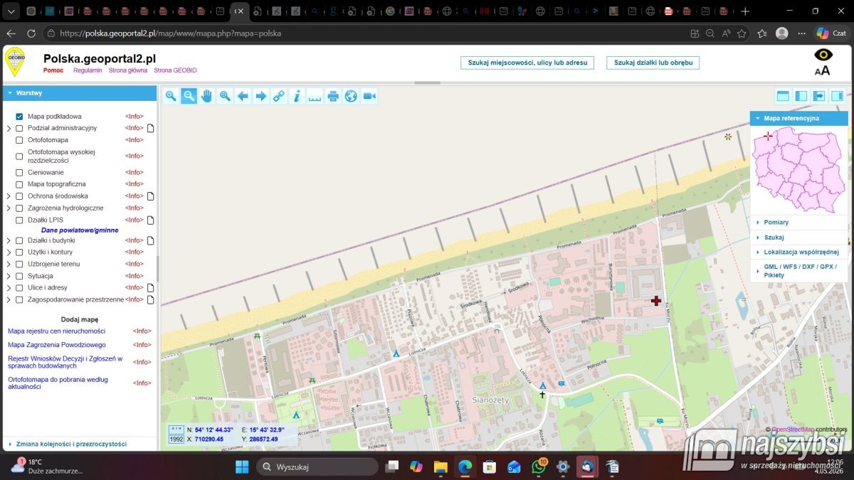 SIANOŻĘTY- przestronny apartament 100 m od morza (7)