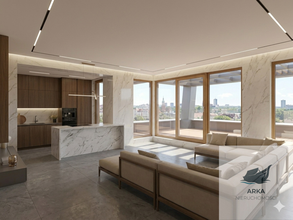 Śródmieście/Penthouse/131 m2/Taras+60 m2/Garaże (2)