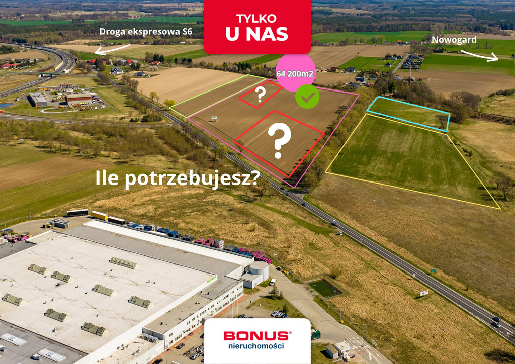 6 ha przy S6 -do podziału, ile m2 potrzebujesz? (1)