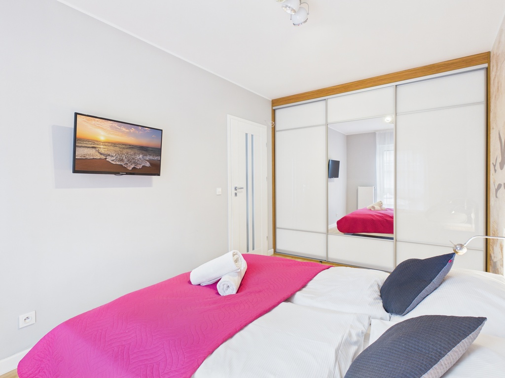 Wygodny apartament z balkonem w Pogorzelicy (9)