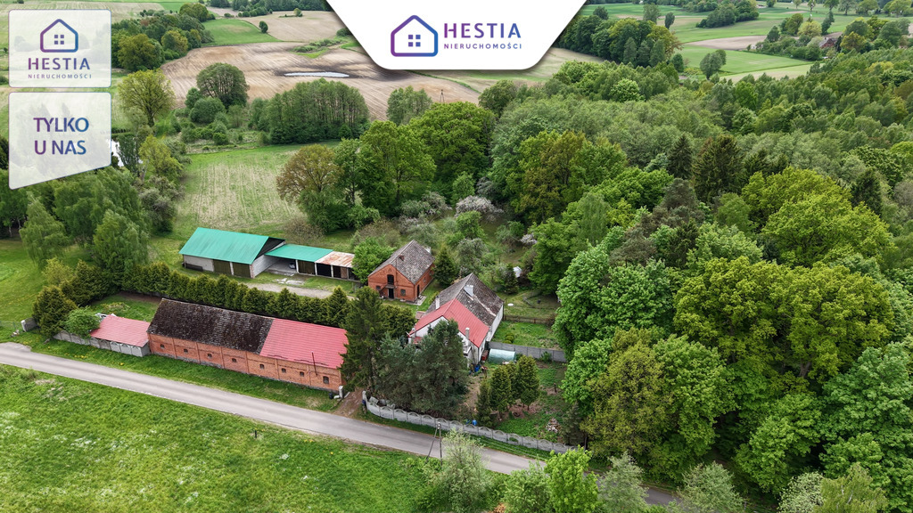 Siedlisko 1,10 ha przy lesie - dom i zabudowania (24)