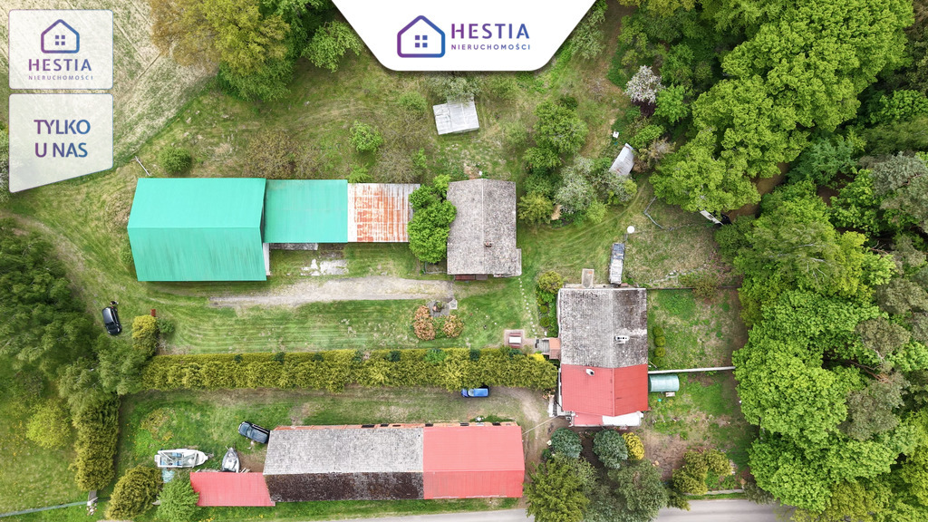 Siedlisko 1,10 ha przy lesie - dom i zabudowania (25)
